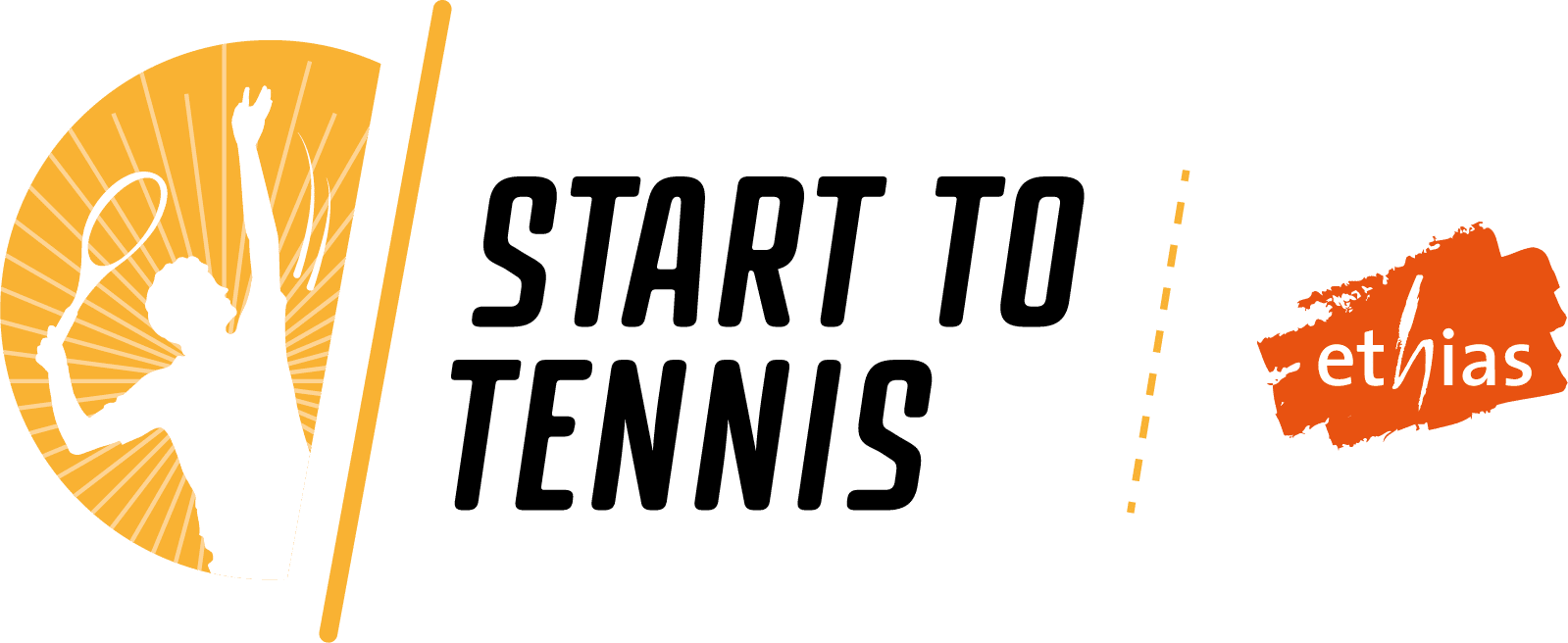 Start to Tennis logo positief